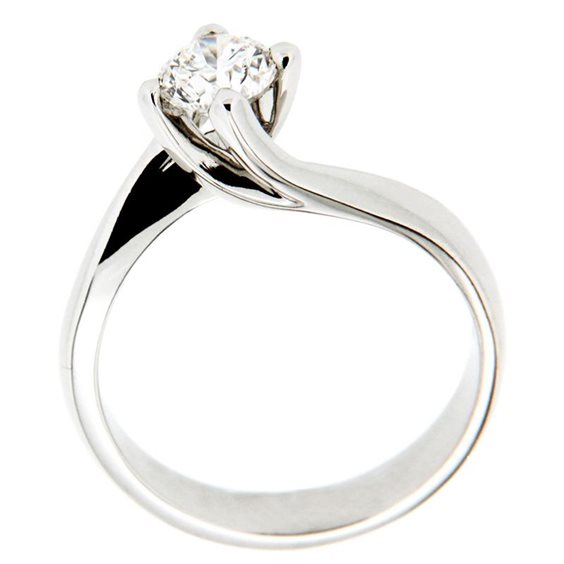 Ringe Scintille Gioielli Dame in Gold Diamante 0.12 Ct ANS0.12 - ANS0.12